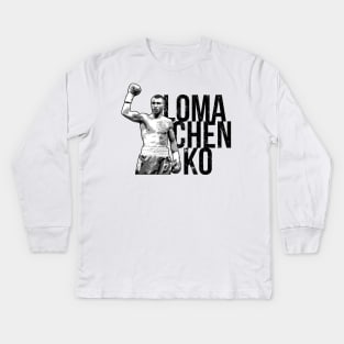 Vasyl Lomachenko Kids Long Sleeve T-Shirt